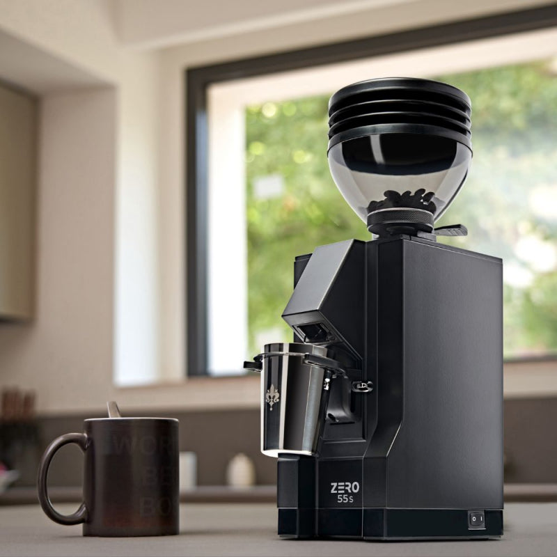 Eureka Mignon Zero S 55 Coffee Grinder – Black