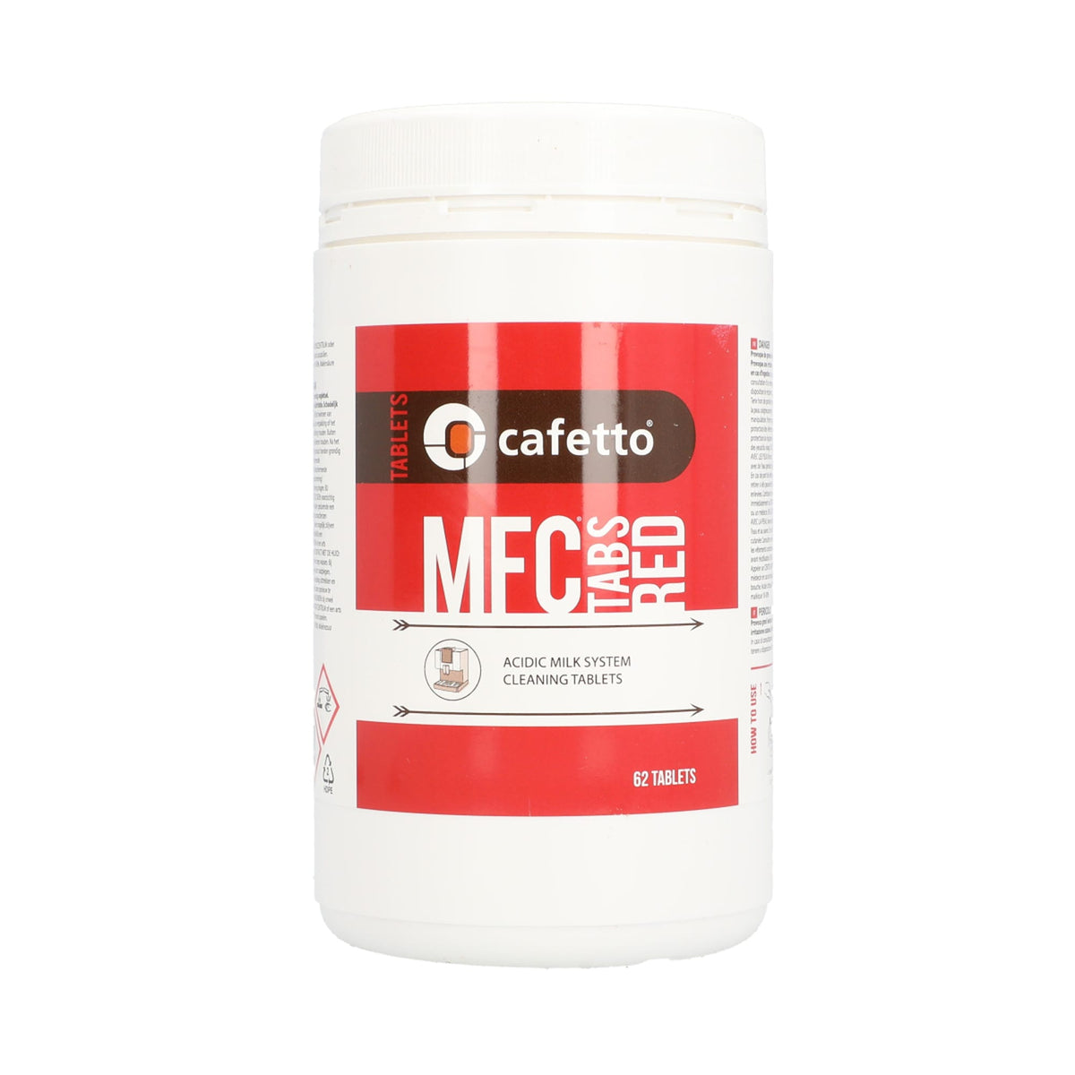 Cafetto MFC Tablets Red – Tub of 62 x 9g
